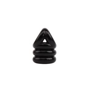 Ерекційне кільце Chisa GK Power Triangle++ Ring з утяжкою на мошонку, чорне