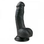 Фалоімітатор EasyToys Realistic Dildo - 15 см чорний