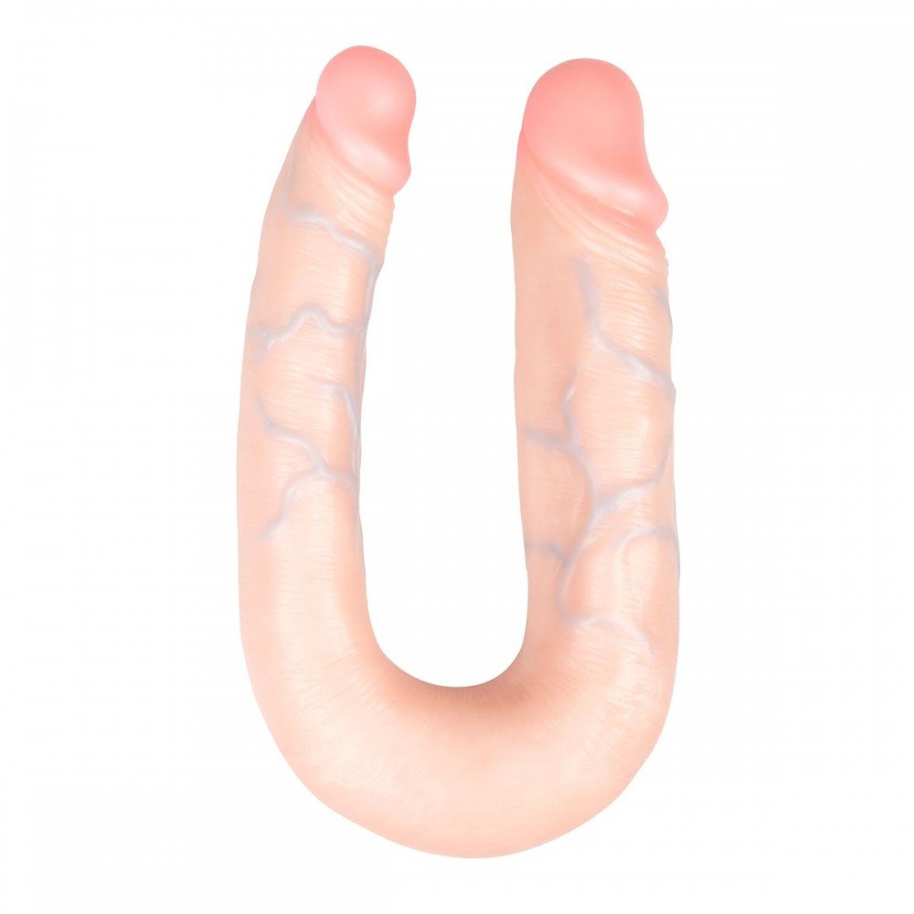 Двосторонній реалістичний фалоімітатор EasyToys Duo Dildo 17cm Двосторонній реалістичний фалоімітатор EasyToys Duo Dildo 17cm