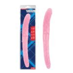 Фалоімітатор подвійний Chisa Hi-Rubber 45 см, рожевий