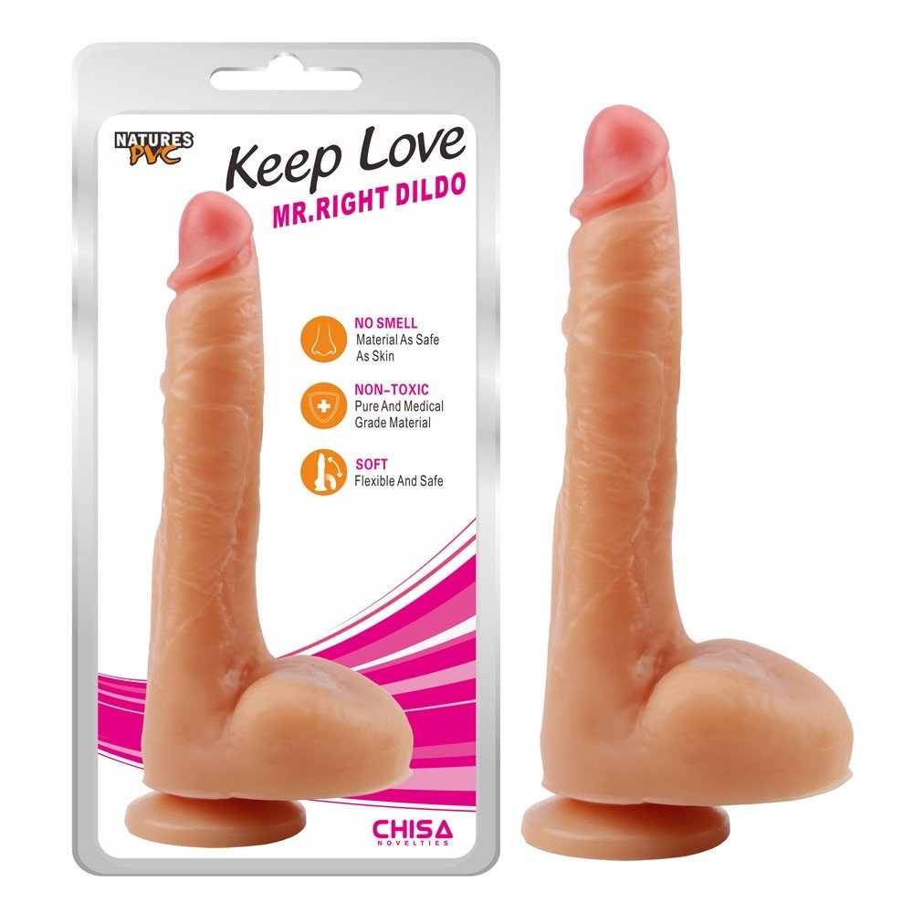 Фалоімітатор Chisa Keep Love Deep Mr Righ на присосці Фалоімітатор Chisa Keep Love Deep Mr Righ на присосці