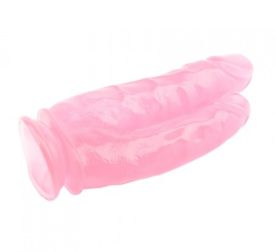 falloimitatordvoynoynaprisoskeprozrachnyychisahi-rubber-9.4-inch-pink-44970510145133_-500089edad