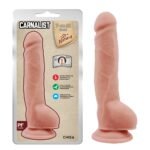 Фалоімітатор з хребтом Chisa T-skin ReaL, тілесний