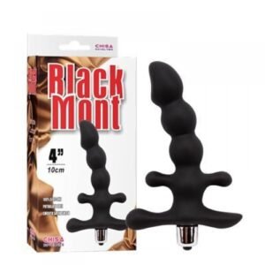 Фізіологічний масажер простати Chisa Black Mont Silicone, чорний