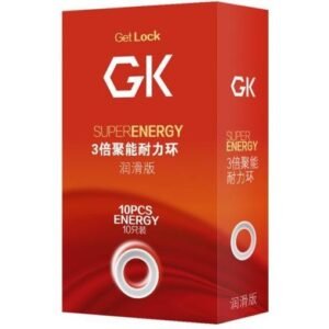Кільце ерекційне Chisa Get Lock Super Energy, прозоре