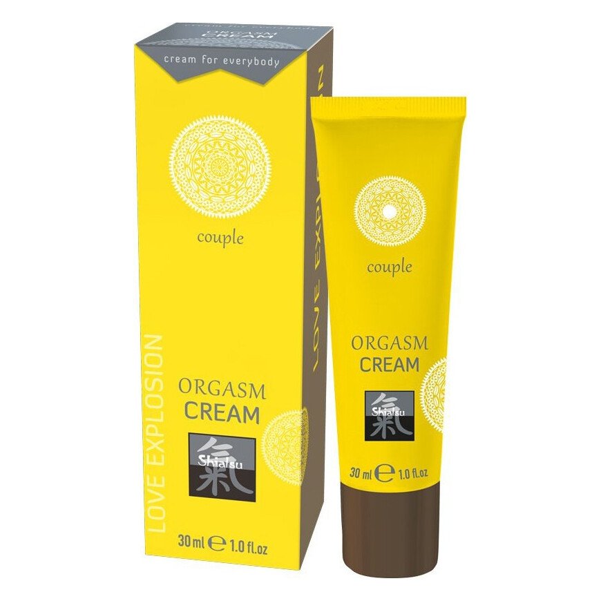 Крем збудливий для двох HOT SHIATSU Orgasm Cream, 30 мл Крем збудливий для двох HOT SHIATSU Orgasm Cream, 30 мл