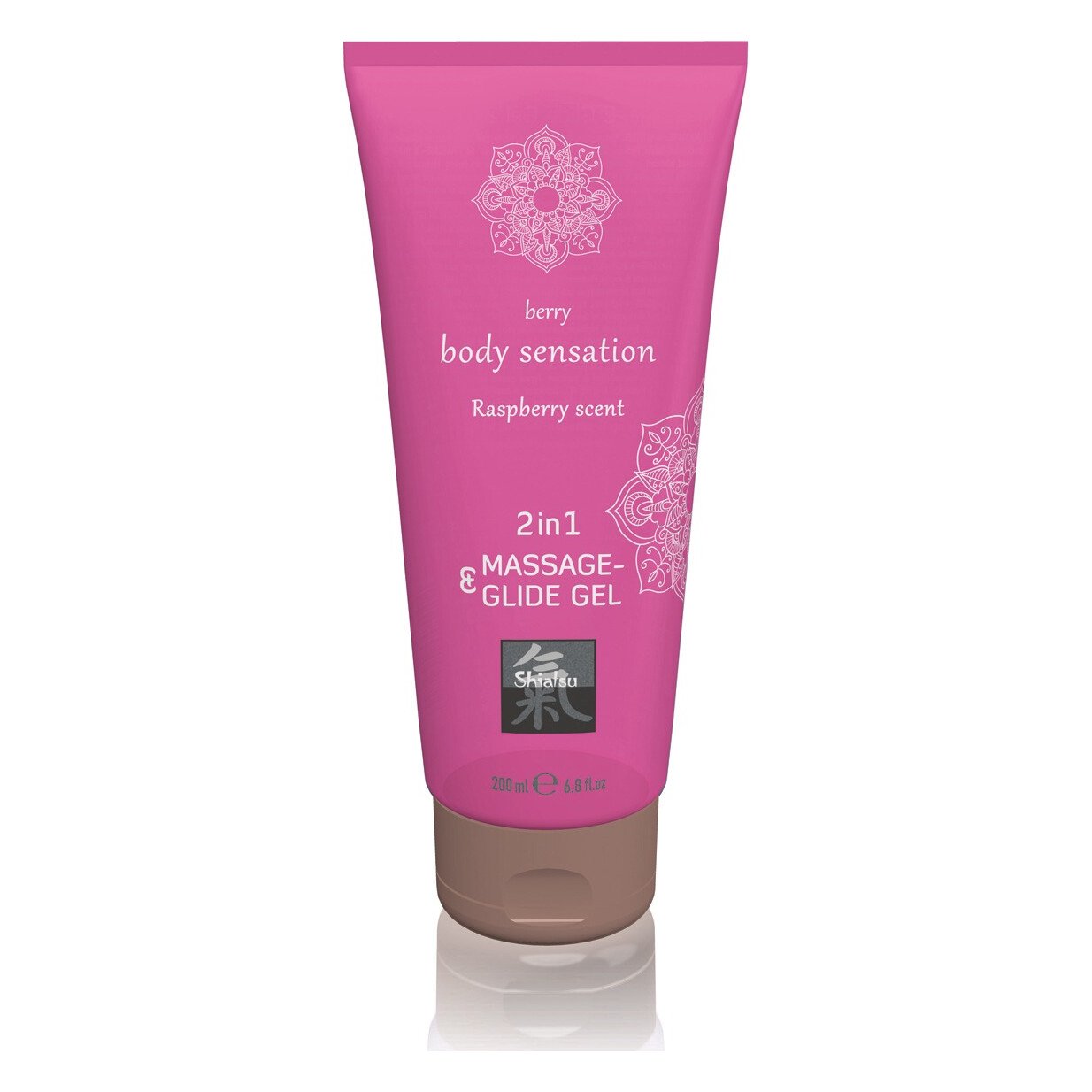 Лубрикант та масажне масло 2 в 1 HOT SHIATSU Massage-& Glide gel 2 in1 Raspberry scent, 200 мл Лубрикант та масажне масло 2 в 1 HOT SHIATSU Massage-& Glide gel 2 in1 Raspberry scent, 200 мл