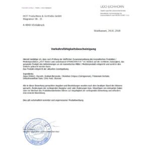 Лубрикант на водній основі Nature Lube Springwater, 100 мл