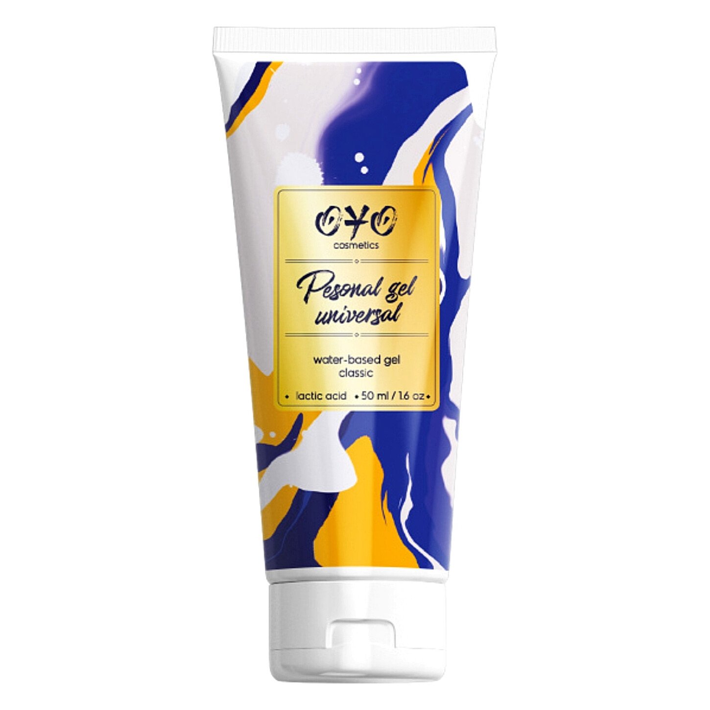 Лубрикант на водній основі із молочною кислотою OYO Personal Gel Universa, 50 мл Лубрикант на водній основі із молочною кислотою OYO Personal Gel Universa, 50 мл