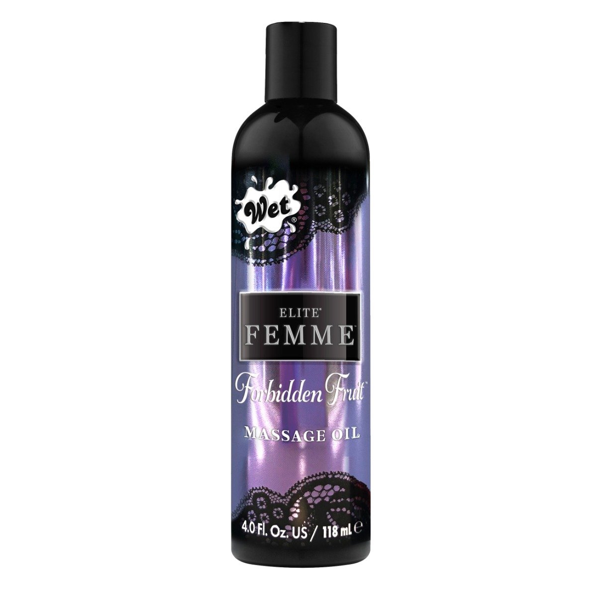 Масажна олія Wet FLITE FEMME Forbidden Fruit, 118 мл Масажна олія Wet FLITE FEMME Forbidden Fruit, 118 мл