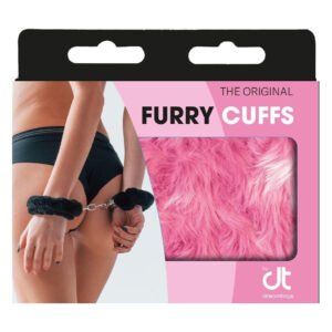 Наручники з хутром Dream toys Metal Handcuff, рожевий