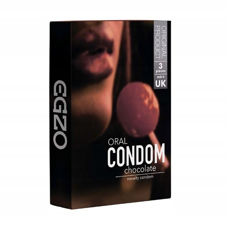 Оральні презервативи EGZO Chocolate зі смаком шоколаду (ціна за упаковку, 3 шт.) Оральні презервативи EGZO Chocolate зі смаком шоколаду (ціна за упаковку, 3 шт.)