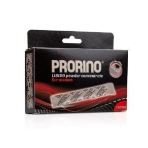 Збудливий порошок для жінок ERO PRORINO black line libido powder concentrate (в упаковці 7 шт. стиків по 5 гр)