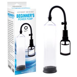 Помпа з ерекційним кільцем насадкою Chisa Stunt Worx Beginner's Power Pump механічна