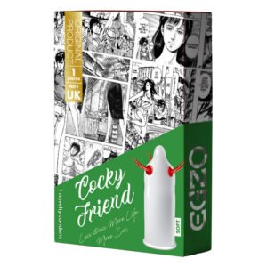 Презерватив із стимулюючими еластичними вусиками EGZO Cocky Friend латексний