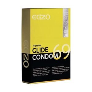 Презервативи в рясному мастилі EGZO "Glide" латексні (ціна за упаковку, 3 шт)