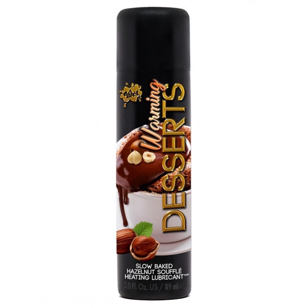 Їстівний лубрикант 4 в 1 WET Warming Desserts Slow Baked Hazelnut Souffle 89 мл Їстівний лубрикант 4 в 1 WET Warming Desserts Slow Baked Hazelnut Souffle 89 мл
