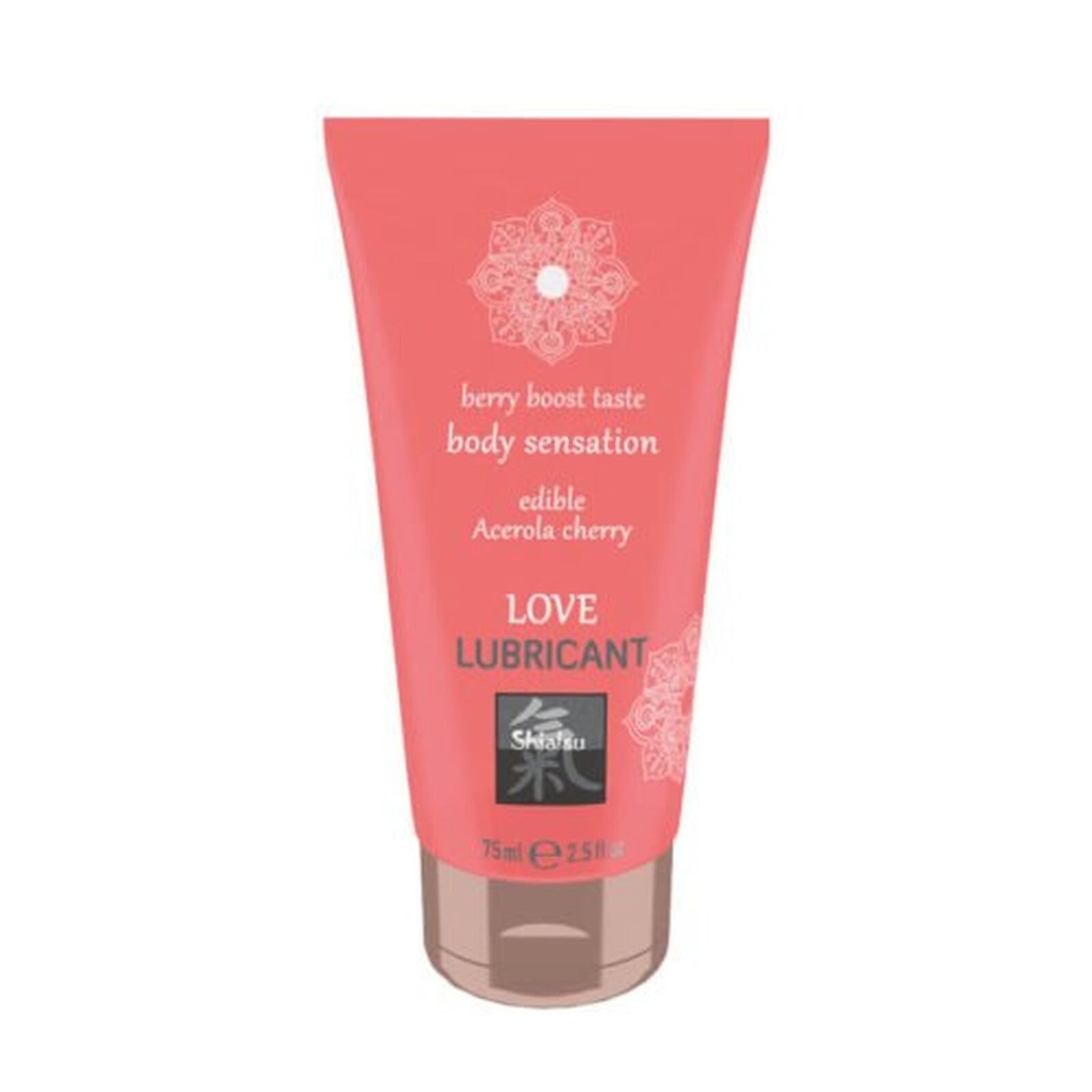 Їстівний лубрикант SHIATSU Love Барбадоська Вишня, 75 мл Їстівний лубрикант SHIATSU Love Барбадоська Вишня, 75 мл