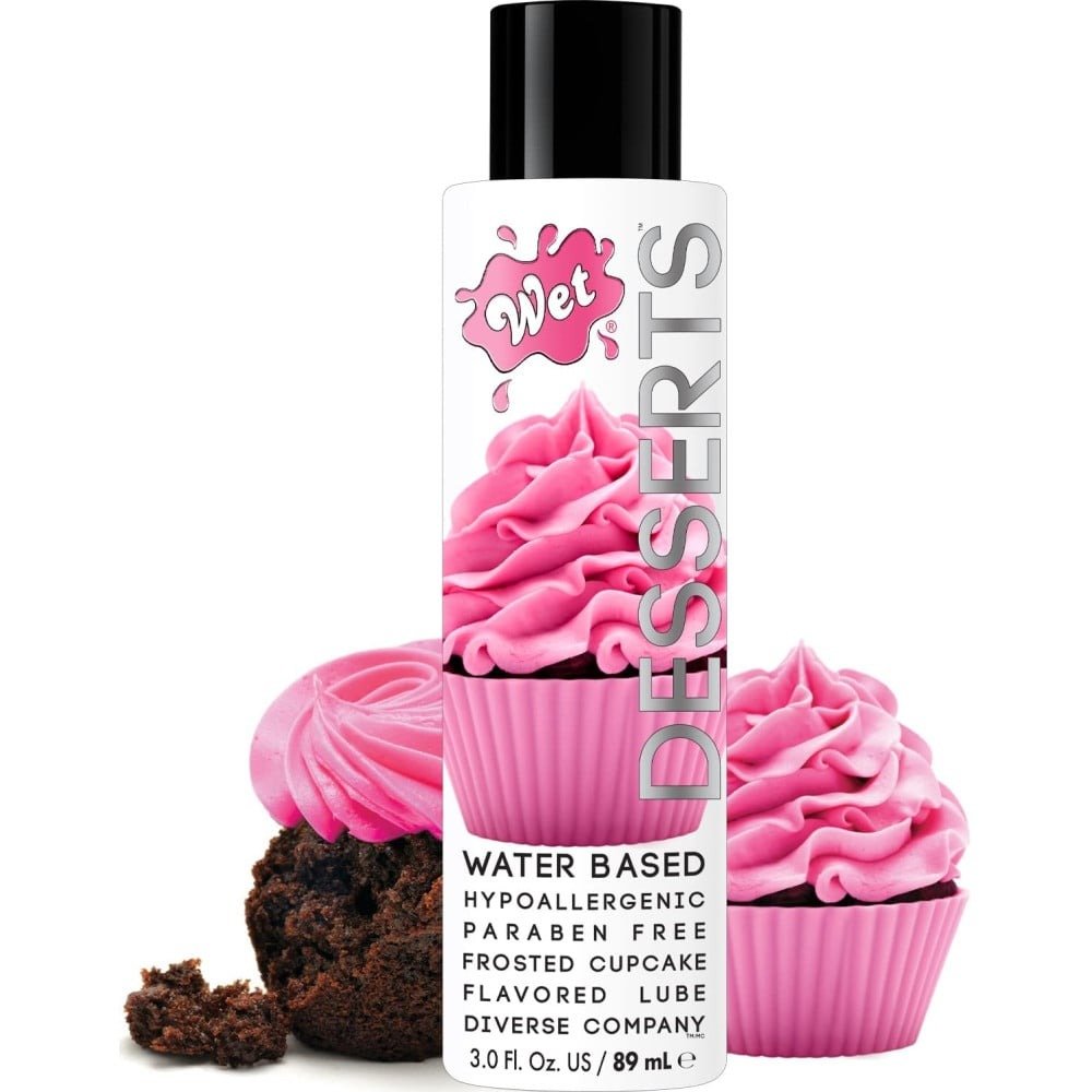 Їстівний Лубрикант WET Desserts Frosted Cupcake( зі смаком кексу) 89 мл Їстівний Лубрикант WET Desserts Frosted Cupcake( зі смаком кексу) 89 мл