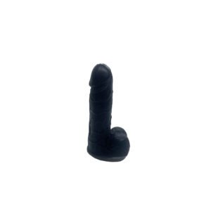 Мило у формі пеніса Чистий Кайф Black size S, крафтове мило-член, натуральне