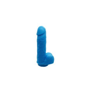Мило у формі пеніса Чистий Кайф Blue size S, крафтове мило-член, натуральне