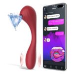 Вакуумний вагінально-кліторальний стимулятор Magic Motion Bobi Red, керування зі смартфона