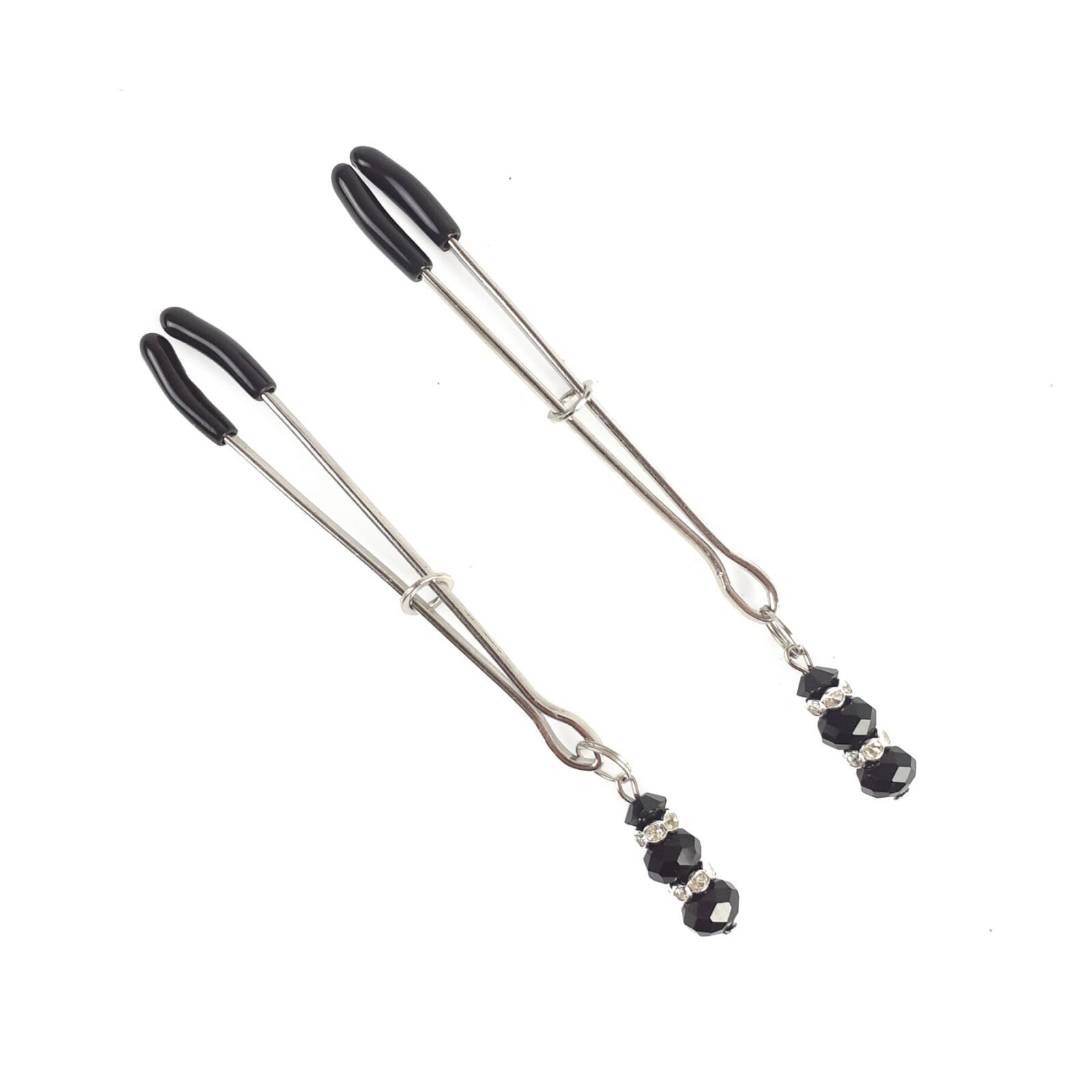 Затискачі для сосків Art of Sex - Nipple Clamps Lovely Black Затискачі для сосків Art of Sex - Nipple Clamps Lovely Black
