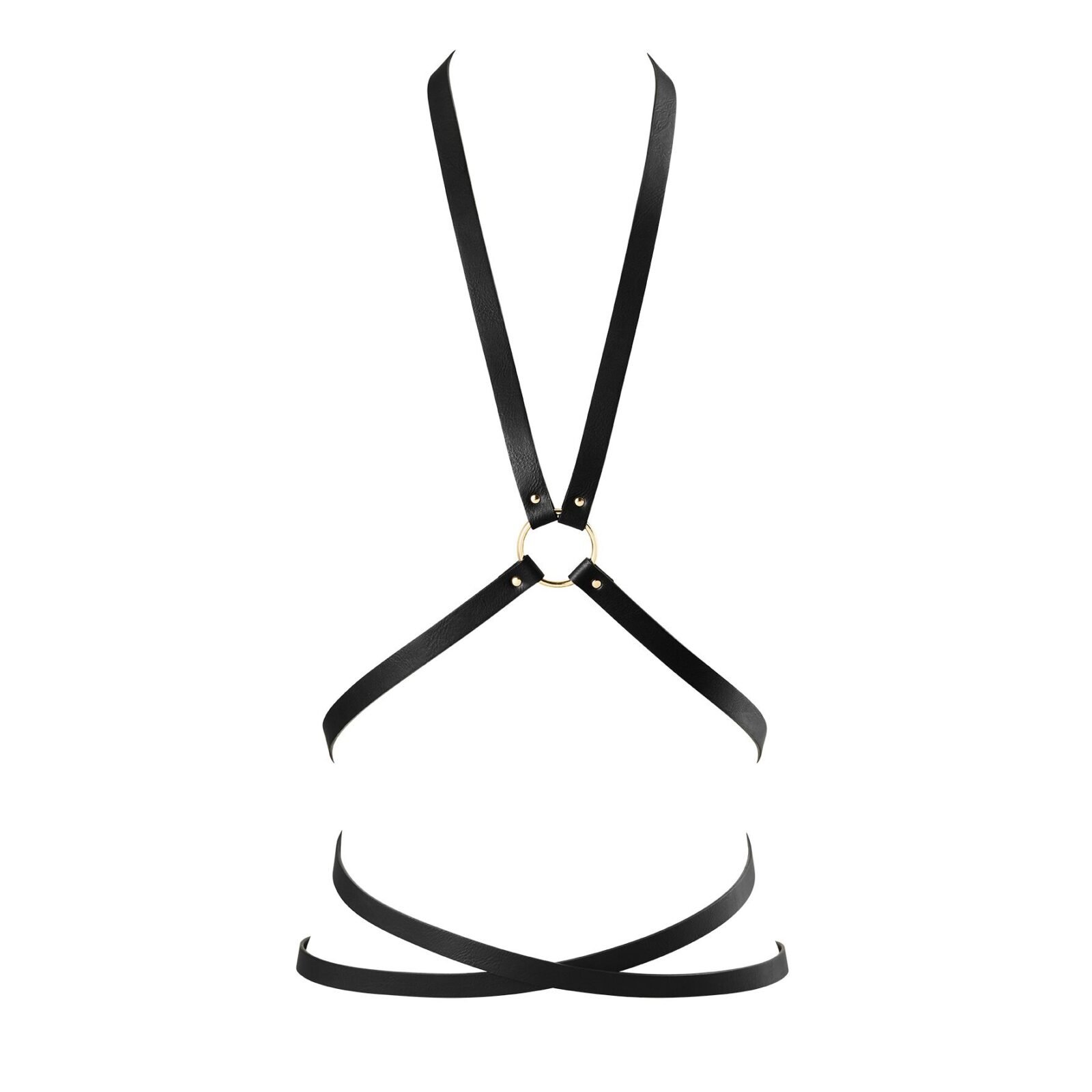 Портупея з екошкіри Bijoux Indiscrets Maze – Multi-Way Body Harness Black Портупея з екошкіри Bijoux Indiscrets Maze – Multi-Way Body Harness Black