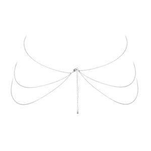 Ланцюжок для тіла Bijoux Indiscrets Magnifique 8 Body Chain — Silver