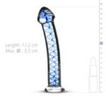 Фалоіммітатор скло Glass Dildo No.04