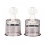 Вакуумні затискачі для сосків EasyToys 2шт Large nipple suckers