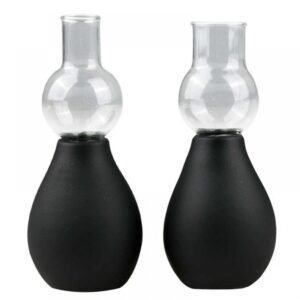 Вакуумні стимулятори для сосків EasyToys Black