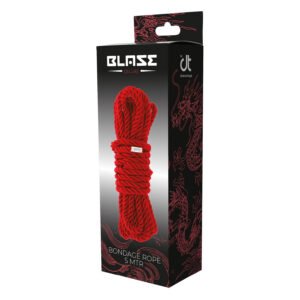 Мотузка для бондажу Dream Toys Blaze Deluxe нейлонова, червона, 5 м