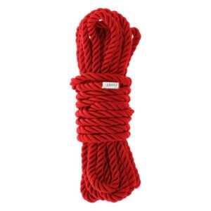 Мотузка для бондажу Dream Toys Blaze Deluxe нейлонова, червона, 5 м