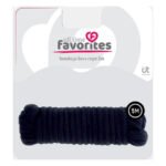 Веревка для бондажа Dream Toys All Time Favorites черная, 5 м