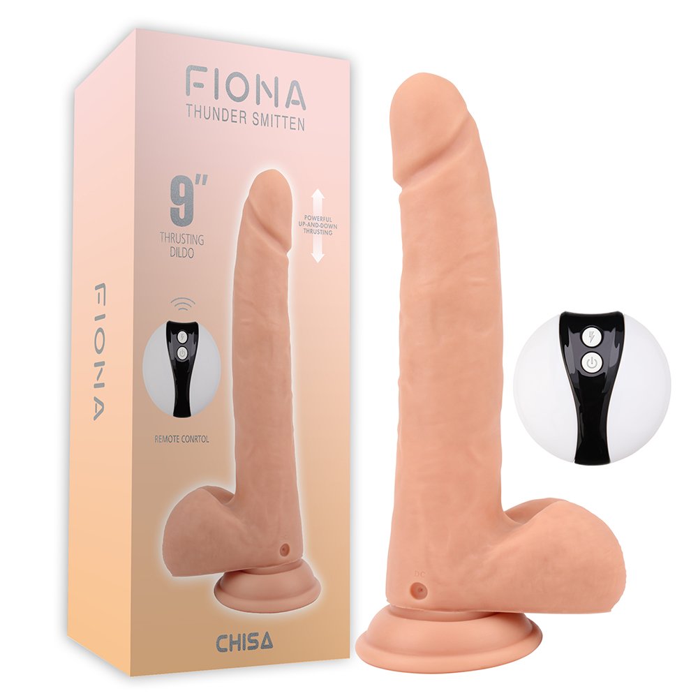 Вібратор з дистанційним пультом Chisa Fiona Thunder Smitten, бежевий Вібратор з дистанційним пультом Chisa Fiona Thunder Smitten, бежевий