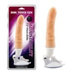 Вібромасажер Chisa Real Touch XXX на потужній присосці, тілесний