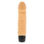 Вібромасажер класичний реалістичний на батарейках DreamToys VIBES OF LOVE, бежевий