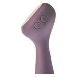 Вібромасажер двосторонній з функцією нагріву Dream toys Royal Fantasies Panacea фіолетовий