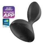 Анальна смарт-пробка з вібрацією Satisfyer Sweet Seal Black