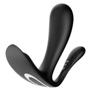 Подвійний смарт-вібратор у трусики Satisfyer Top Secret+ Black