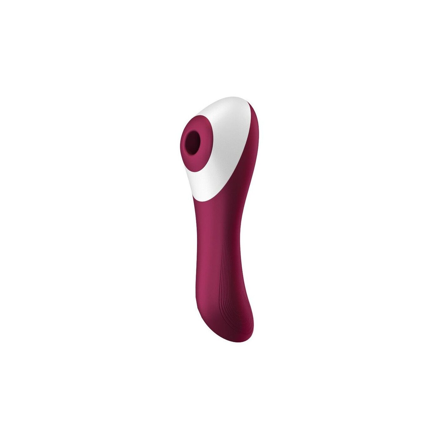 Вакуумний стимулятор із вібрацією Satisfyer Dual Crush Wine Red Вакуумний стимулятор із вібрацією Satisfyer Dual Crush Wine Red