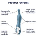 Вібратор для точки А Satisfyer A-Mazing 1 Blue