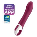 Смарт-вібратор точки G Satisfyer Big Heat з функцією підігріву