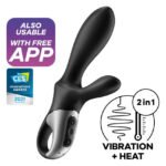 Універсальний смарт-вібратор з підігрівом Satisfyer Heat Climax +