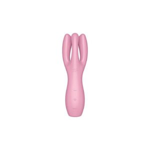 Кліторальний вібратор Satisfyer Threesome 3 Pink з трьома пальчиками