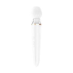 Смарт-вібромасажер зі змінною головкою Satisfyer Double Wand-er