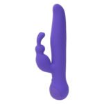 Вібратор-кролик з сенсорним управлінням і ротацією Touch by SWAN - Duo Purple, глибока вібрація