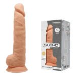 Фалоімітатор реалістичний SilexD Arnold Flesh (MODEL 5 size 10in), двошаровий, силікон+Silexpan