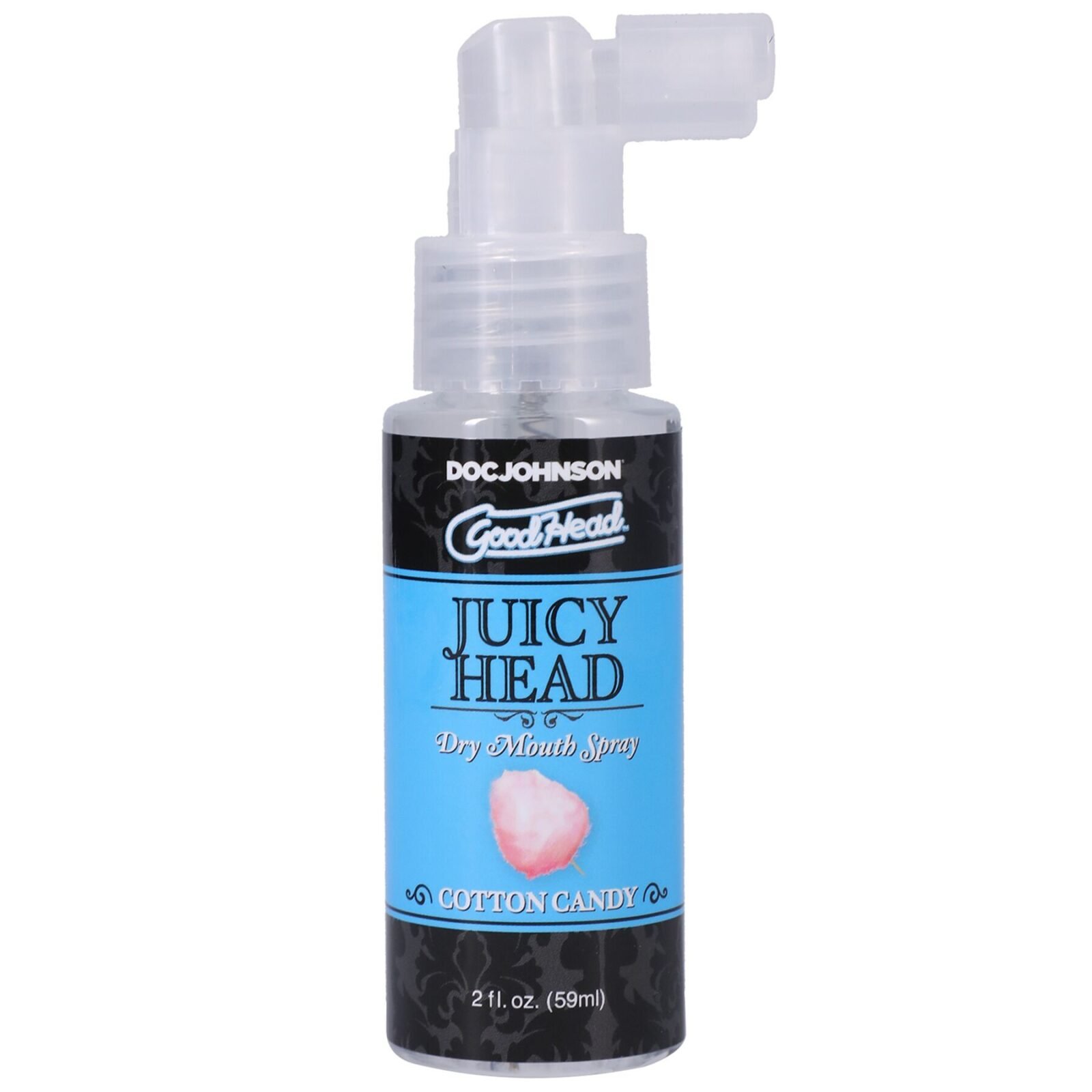 Зволожувальний спрей оральний Doc Johnson GoodHead – Juicy Head Dry Mouth Spray – Cotton Candy 59мл Зволожувальний спрей оральний Doc Johnson GoodHead – Juicy Head Dry Mouth Spray – Cotton Candy 59мл